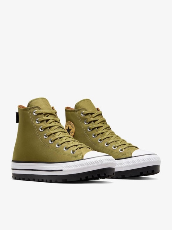 Converse Chuck Taylor Cordura City Trek Boots Men Size 11.5 Color Green NEW!!